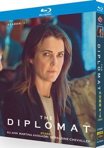 the-diplomat-series-2-blu-ray The Diplomat: Season 2 (2024) 2-Disc Set Blu-ray - Netflix Political Thriller Series - Image 1
