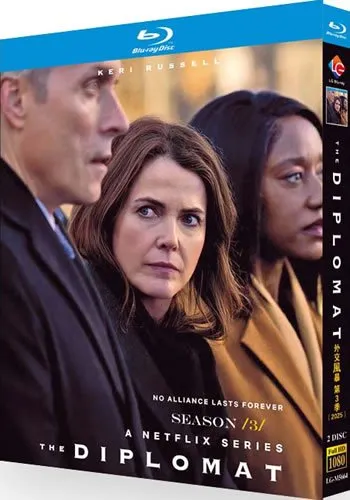 the-diplomat-series-3-blu-ray The Diplomat: Series 3 (2025) 2-Disc Set Blu-ray - Political Thriller - Image 1