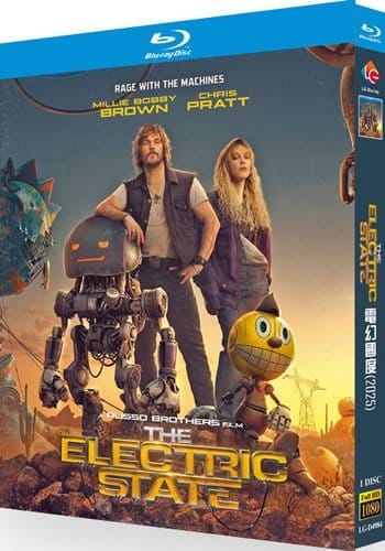 the-electric-state-blu-ray The Electric State (2025) 1-Disc Set Blu-ray - Sci-Fi Adventure - Image 1