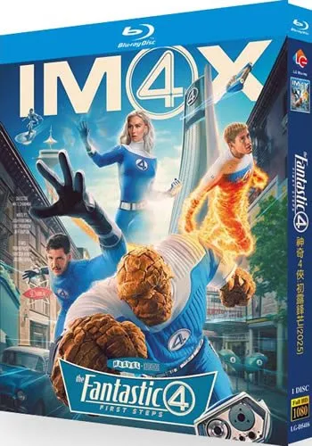 the-fantastic-four-first-steps-blu-ray The Fantastic Four: First Steps (2025) 1-Disc Set Blu-ray - Marvel Cinematic Universe - Image 1