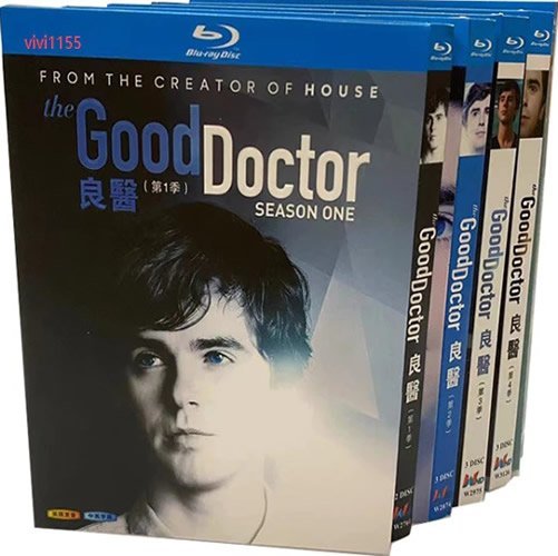 the-good-doctor-series-1-7-blu-ray The Good Doctor: The Complete Series 1-7 (2017-2024) 19-Disc Set Blu-ray - Medical Drama - Image 1