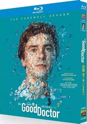 the-good-doctor-series-7-blu-ray The Good Doctor Season 7 (2024) 2-Disc Set Blu-ray - Medical Drama Final Season - Image 1