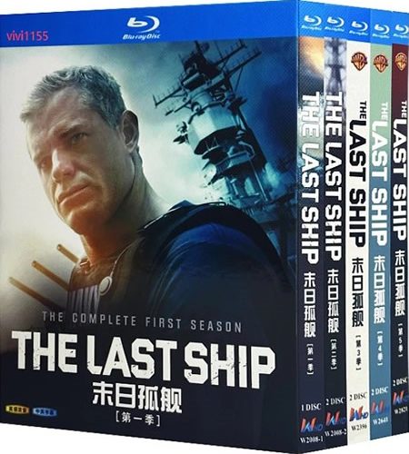 the-last-ship-series-1-5-blu-ray-rotated-1 The Last Ship: Complete Series 1-5 (2014-2018) 9-Disc Set Blu-ray - Post-Apocalyptic Sci-Fi Thriller - Image 1