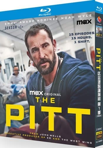 the-pitt-series-1-blu-ray The Pitt: Season 1 (2025) 2-Disc Set Blu-ray - Medical Drama Max Original - Image 1
