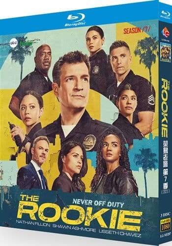 the-rookie-series-7-blu-ray The Rookie: Season 7 (2025) 3-Disc Set Blu-ray - Crime Drama Police Procedural - Image 1