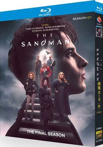 the-sandman-series-2-blu-ray-rotated-1 The Sandman: Series 2 (2025) 2-Disc Set Blu-ray - Netflix Supernatural Horror - Image 1