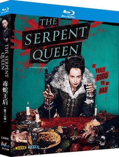 the-serpent-queen-series-1-2-blu-ray The Serpent Queen: Seasons 1 & 2 (2022-2024) 2-Disc Set Blu-ray - Royal Historical Drama - Image 1
