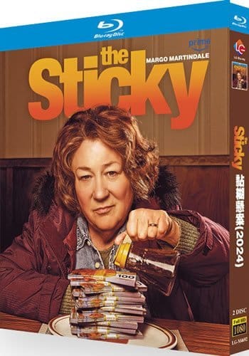 the-sticky-series-1-blu-ray The Sticky: Season 1 (2024) 2-Disc Set Blu-ray - Dark Comedy Heist Series - Image 1