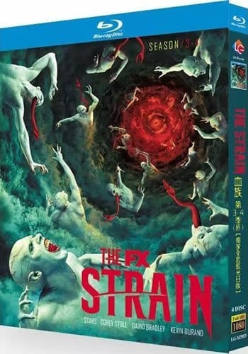 the-strain-series-3-4-blu-ray The Strain Series 3-4 (2016-2017) 4-Disc Set Blu-ray - Vampire Horror Thriller - Image 1