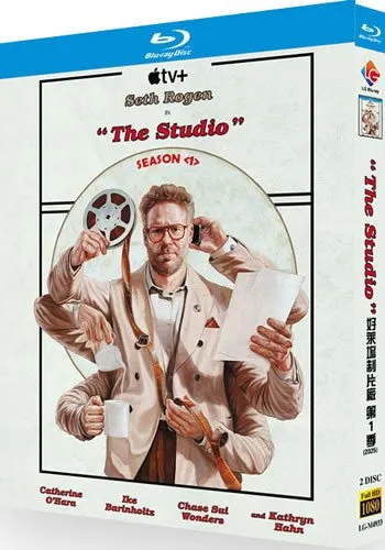 the-studio-series-1-blu-ray The Studio: Season 1 (2025) 2-Disc Set Blu-ray - Satirical Comedy Series - Image 1