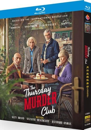 the-thursday-murder-club-blu-ray The Thursday Murder Club (2025) 1-Disc Set Blu-ray - Crime Mystery Comedy - Image 1