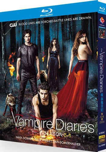 the-vampire-diaries-series-5-6-blu-ray The Vampire Diaries: Series 5-6 (2013-2015) 4-Disc Set Blu-ray - College Years & Gemini Coven - Image 1