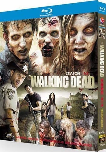 the-walking-dead-series-1-2-blu-ray The Walking Dead (2010-2012) 4-Disc Set Blu-ray - Zombie Survival Horror - Image 1