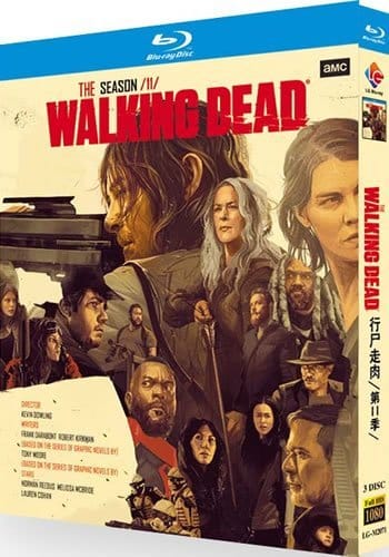 the-walking-dead-series-11-blu-ray The Walking Dead (2021) 3-Disc Set Blu-ray - Horror TV Series Season 11 Part 1 - Image 1
