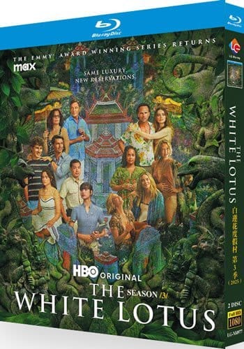 the-white-lotus-series-3-blu-ray The White Lotus: Season 3 (2025) 2-Disc Set Blu-ray - HBO Satire & Dark Comedy - Image 1