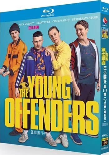the-young-offenders-series-1-4-blu-ray The Young Offenders (2018-2024) 4-Disc Set Blu-ray - Complete Series Box Set - Image 1