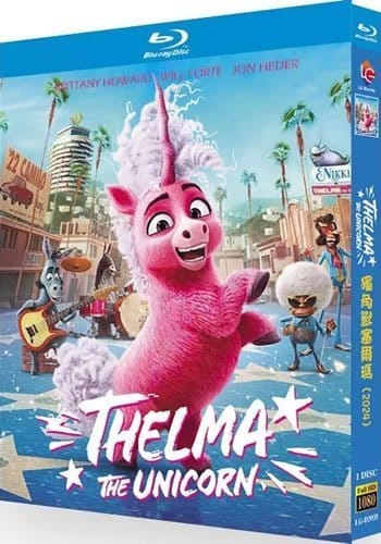 thelma-the-unicorn-blu-ray Thelma the Unicorn (2024) 1-Disc Set Blu-ray - Animated Musical Adventure Netflix - Image 1