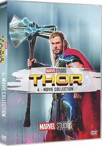 thor-4-movie-collection Thor: 4-Movie Collection (2011-2022) 4-Disc Set DVD - Marvel Superhero Box Set - Image 1