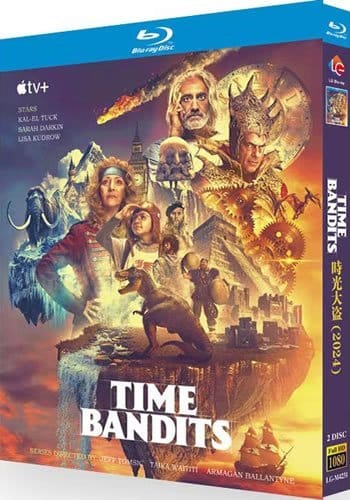 time-bandits-blu-ray Time Bandits: Season 1 (2024) 2-Disc Set Blu-ray - Apple TV+ Fantasy Adventure - Image 1