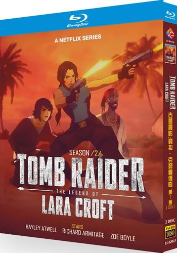 tomb-raider-the-legend-of-lara-croft-series-2-blu-ray Tomb Raider: The Legend of Lara Croft Series 2 (2025) 2-Disc Set Blu-ray - Animated Action Adventure - Image 1