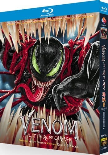 venom-let-there-be-carnage-blu-ray Venom: Let There Be Carnage (2021) 1-Disc Set Blu-ray - Marvel Action Thriller - Image 1