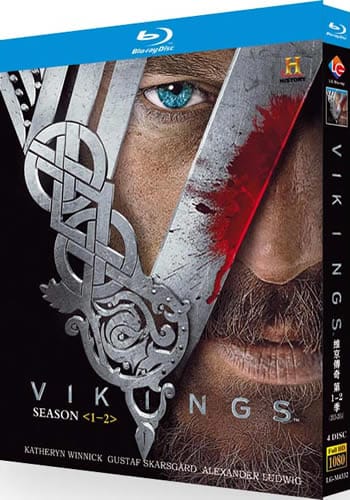vikings-series-1-2-blu-ray Vikings: Series 1-2 (2013-2014) 4-Disc Set Blu-ray - Historical Action Drama Collection - Image 1