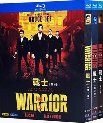 warrior-series-1-3-blu-ray Warrior: Series 1-3 (2019-2023) 6-Disc Set 4K Ultra HD Blu-ray - Martial Arts Crime Drama - Image 1