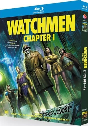 watchmen-chapter-i-blu-ray Watchmen: Chapter I (2024) 1-Disc Set Blu-ray - DC Animated Sci-Fi Movie - Image 1