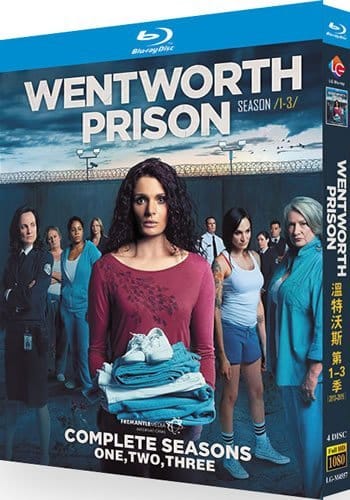 wentworth-prison-series-1-3-blu-ray Wentworth Prison Series 1-3 (2013-2015) 4-Disc Set Blu-ray - Gritty Australian Crime Drama - Image 1