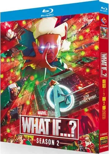what-if-series-2-blu-ray Marvel's What If...? Season 2 (2023) 2-Disc Set Blu-ray - Animated MCU Anthology - Image 1