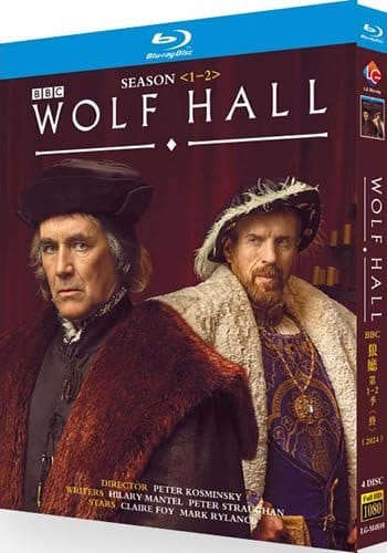 wolf-hall-series-1-2-blu-ray Wolf Hall: The Complete Series 1 & 2 (2015-2024) 4-Disc Set Blu-ray - BBC Historical Drama - Image 1