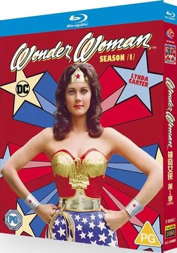 wonder-woman-series-1-blu-ray Wonder Woman: The Complete First Season (1975-1976) 3-Disc Set Blu-ray - DC Comics Superhero Classic - Image 1