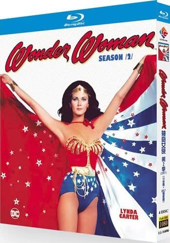 wonder-woman-series-2-blu-ray Wonder Woman: The Complete Second Season (1977-1978) 4-Disc Set Blu-ray - Lynda Carter Action Series - Image 1