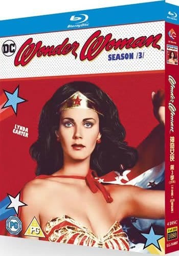 wonder-woman-series-3-blu-ray Wonder Woman: The Complete Third Season (1978) 4-Disc Set Blu-ray - DC Superhero Classic - Image 1