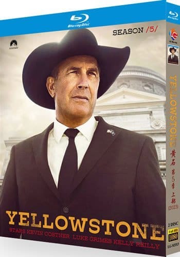 yellowstone-series-5-part-1-blu-ray Yellowstone: Season 5, Part 1 (2023) 3-Disc Set Blu-ray - Western Drama TV Series - Image 1