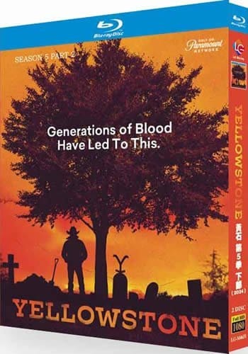 yellowstone-series-5-part-2-blu-ray Yellowstone: Season 5, Part 2 (2024) 3-Disc Set Blu-ray - The Epic Conclusion - Image 1