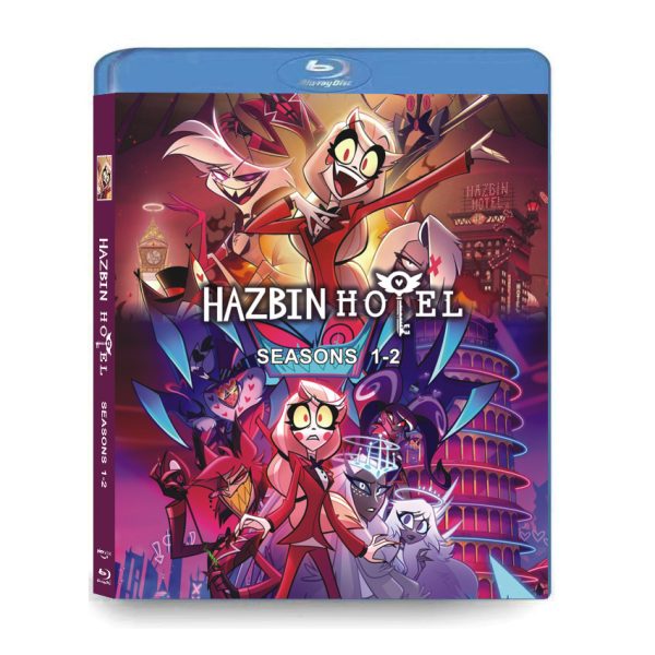Hazbin Hotel: Seasons 1-2 (2024-2025) 3-Disc Set Blu-ray - Adult Animated Musical