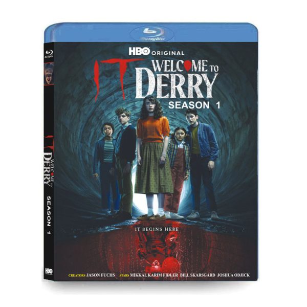 IT: Welcome to Derry Season 1 (2025) 2-Disc Set Blu-ray - HBO Horror Prequel Series