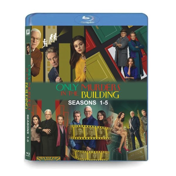 Only Murders in the Building: The Complete Seasons 1-5 (2021-2025) 6-Disc Set Blu-ray - Mystery Comedy Series