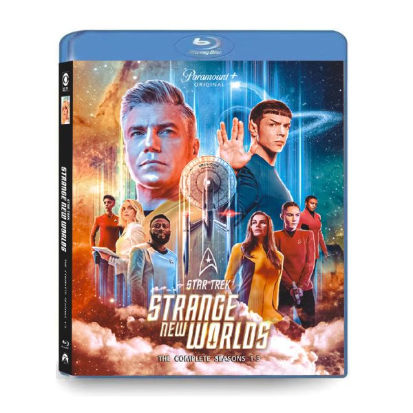 Star Trek: Strange New Worlds Series 1-3 (2022-2025) 4-Disc Set 4K Ultra HD Blu-ray - Sci-Fi Adventure