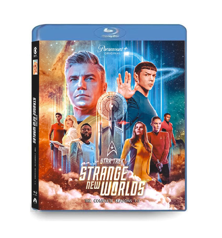 Star-Trek-Strange-New-Worlds-Season-1-3-4BD Star Trek: Strange New Worlds Series 1-3 (2022-2025) 4-Disc Set 4K Ultra HD Blu-ray - Sci-Fi Adventure - Image 1