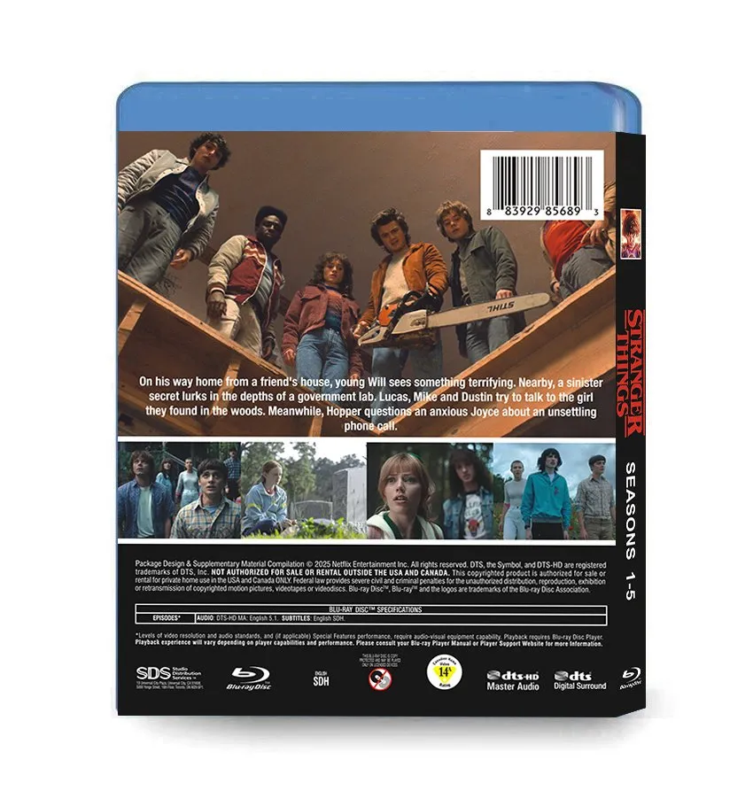 Stranger Things: The Complete Series Seasons 1-5 (2016-2025) 6
