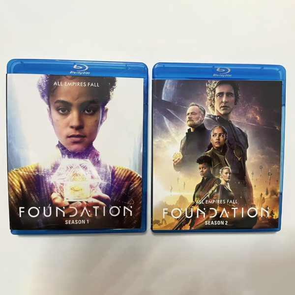 Foundation: Seasons 1-2 (2021-2023) 4-Disc Set Blu-ray - Apple TV+ Sci-Fi Epic