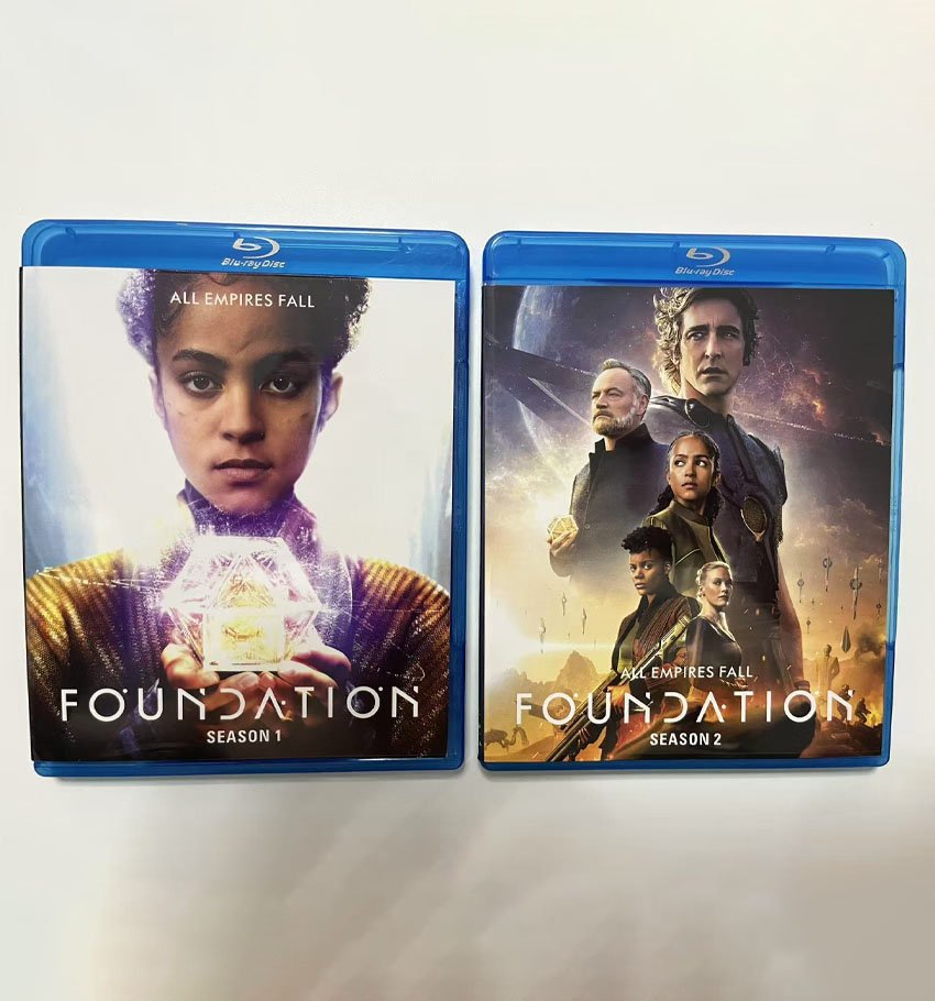 foundation-season-1-2-4DB Foundation: Seasons 1-2 (2021-2023) 4-Disc Set Blu-ray - Apple TV+ Sci-Fi Epic - Image 1