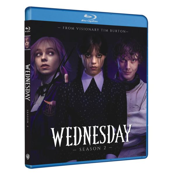 Wednesday: Season 2 (2025) 2-Disc Set Blu-ray - Netflix Supernatural Horror Comedy