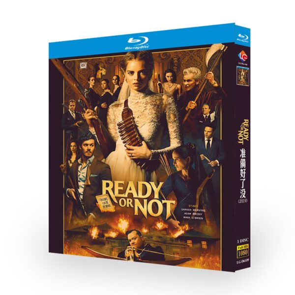 Ready or Not (2019) 1-Disc Set Blu-ray - Comedy Horror Survival