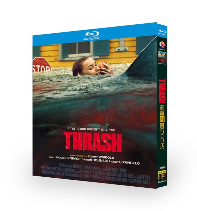 Thrash (2026) 1-Disc Set Blu-ray - Shark Survival Thriller ...