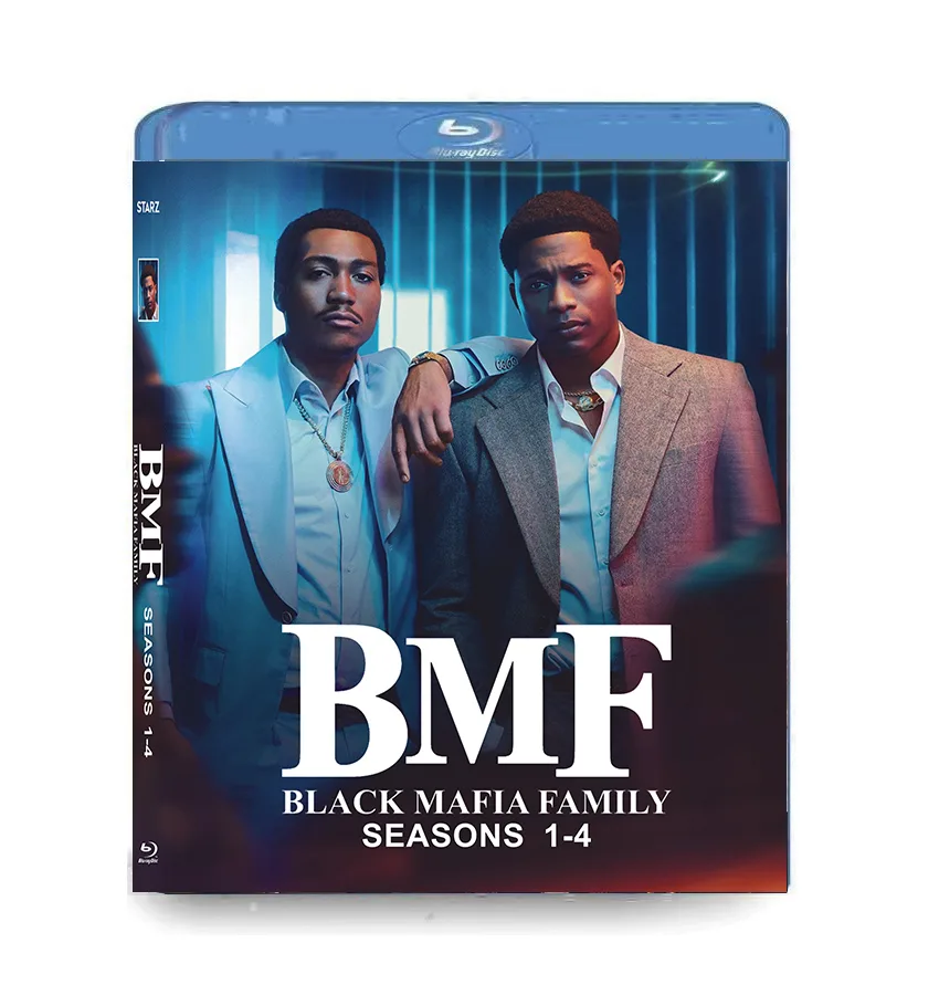 BMF season 1-4 Episodes 1-38 Blu-ray 4BD-1 BMF season 1-4