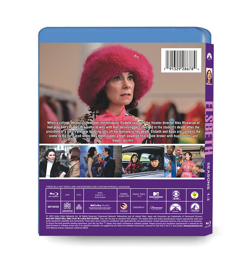 Elsbeth season 1-3 Episodes 1-50 Blu-ray 3BD-2 Elsbeth
