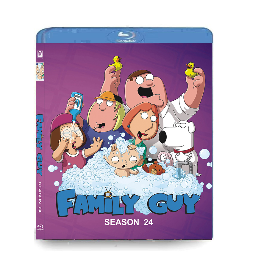 Family Guy season 24 Episodes 1-15 Blu-ray 2BD-1 Family Guy